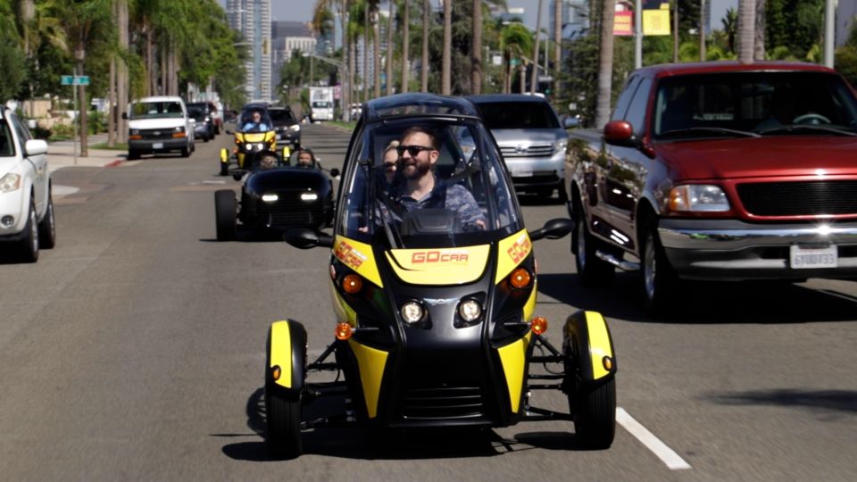 San Diego: Downtown Electric GoCar Rental - Highlights