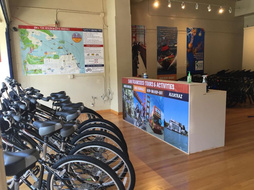 San Francisco: Alcatraz Island & All-Day Bike Adventure - Inclusions
