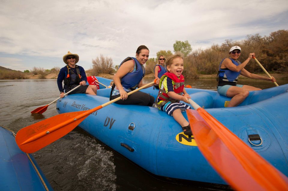 Scottsdale: Half-Day Lower Salt River Rafting Tour - Full Tour Description