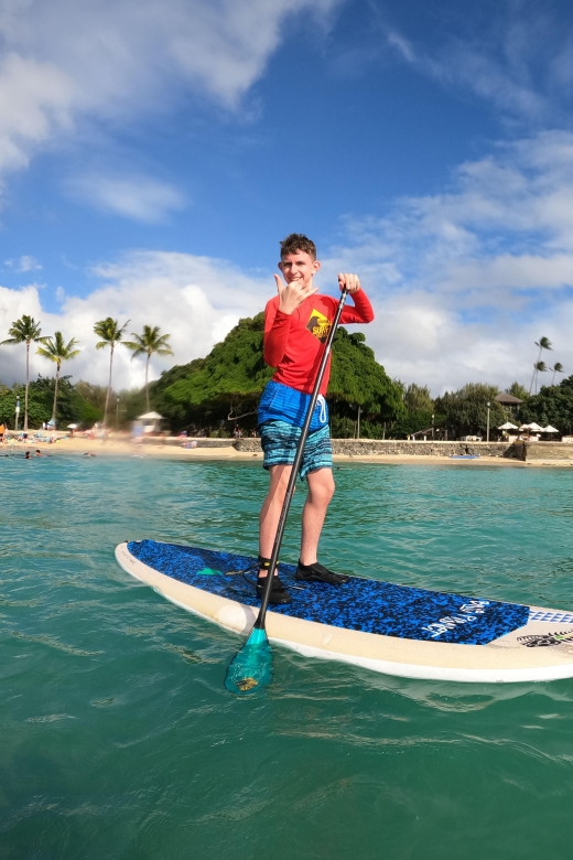 SUP Lesson in Waikiki, 3 or More Students, 13yo or Older - Inclusions, Restrictions, and Payment