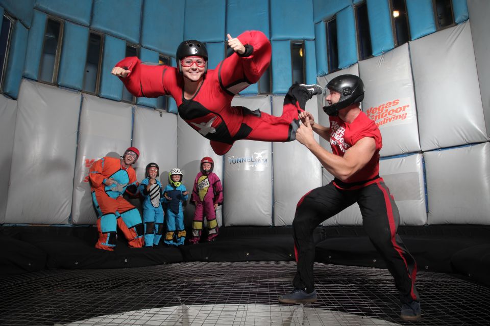 Vegas: Indoor Skydiving Experience - Booking Information