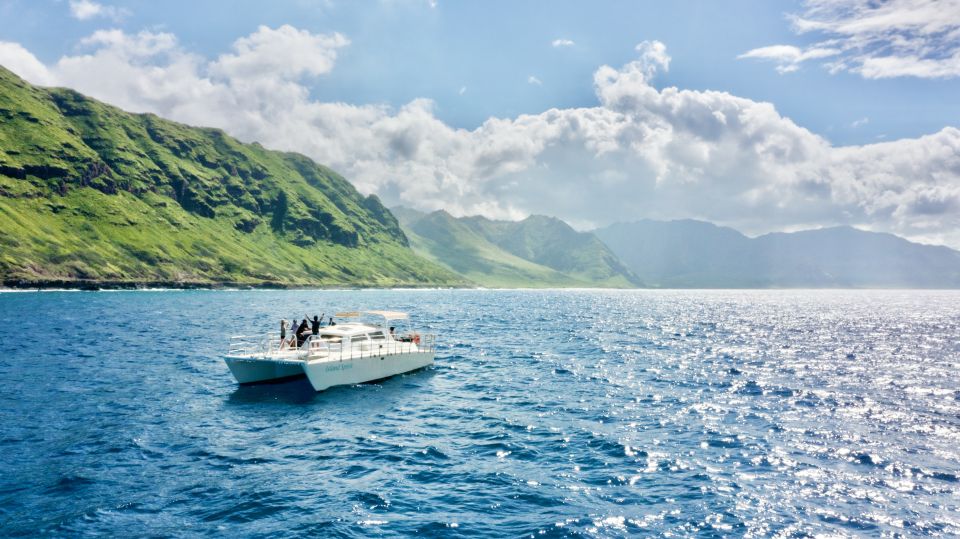 West O'ahu: Swim With Dolphins Catamaran Cruise - Catamaran Boat Features
