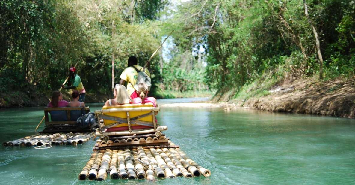 White River Bamboo Rafting & Blue Hole Ocho Rios - Tour Itinerary