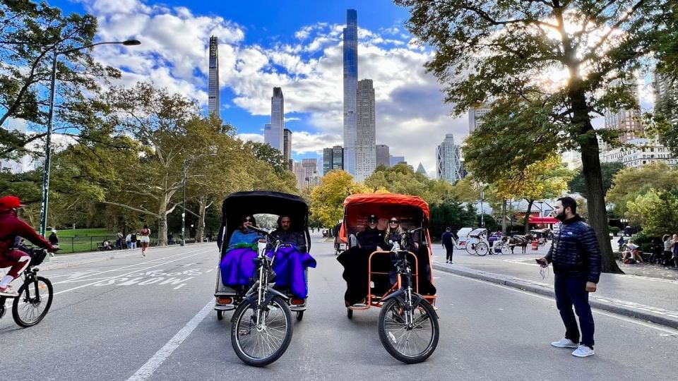 Central Park Movies & TV Shows Tours With Pedicab - Private Guided Tours