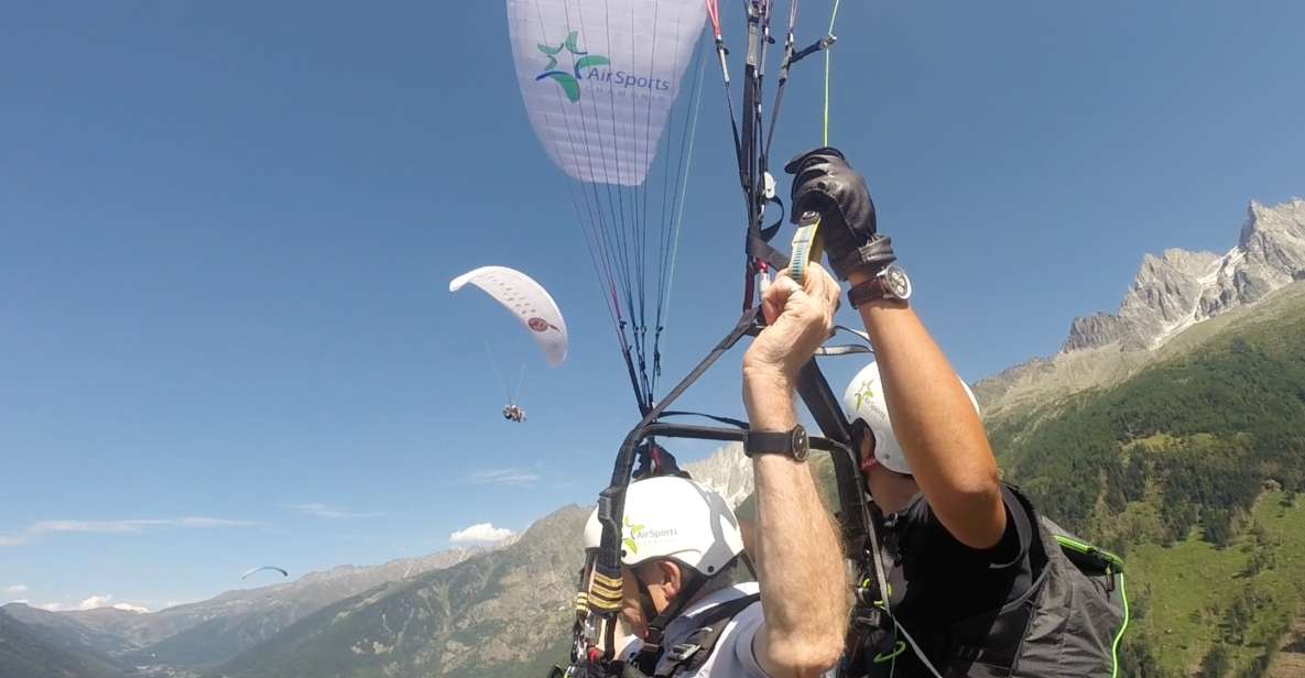 Chamonix and Paragliding Tour - Reservation Information