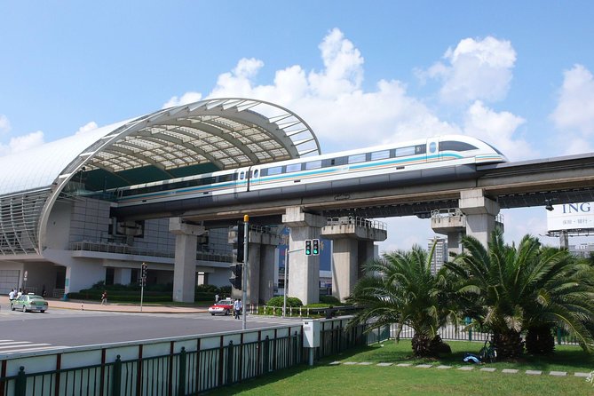 Departure Transfer by High-Speed Maglev Train: Hotel to Shanghai Pudong International Airport