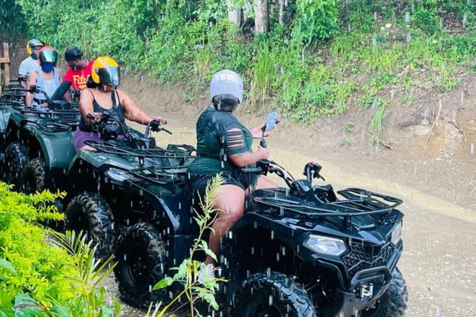 Dunn'S River Falls With Zip Line ATV Day Tour - Inclusions