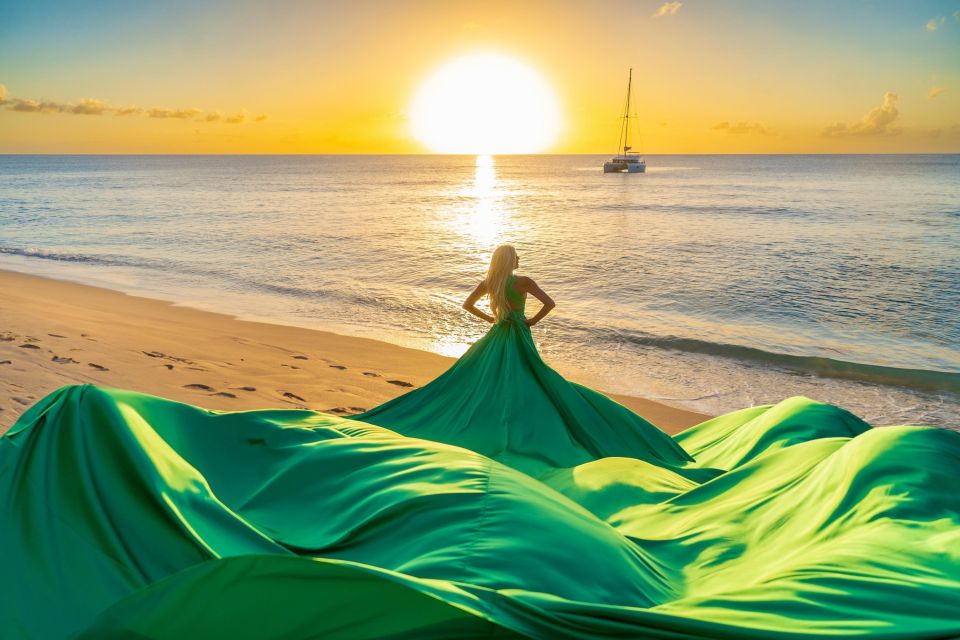 Flying Dress Barbados Photoshoot Experience - Location and Meeting Arrangements