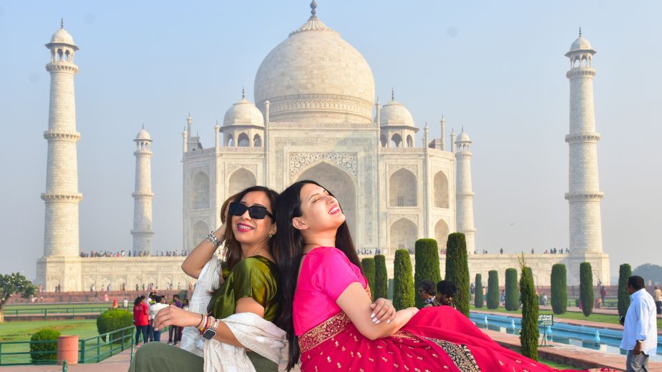 From Delhi: Sunset Taj Mahal & Agra Tour By Car - Experience Overview