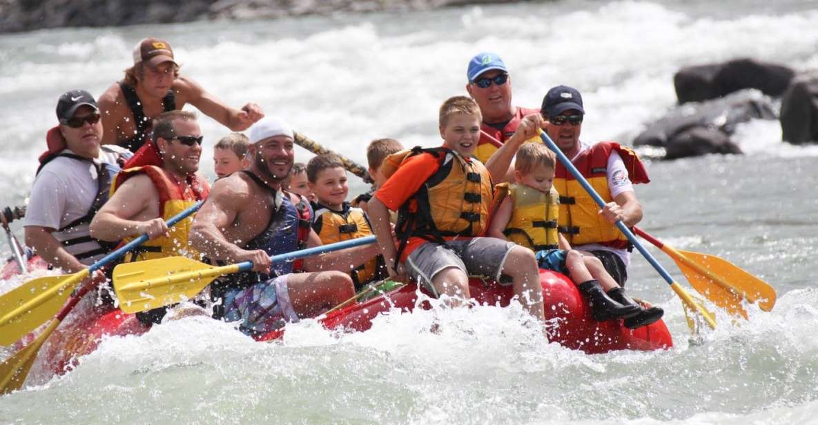 From Gardiner: Yellowstone River Whitewater Rafting & Lunch - Logistics and Facilities