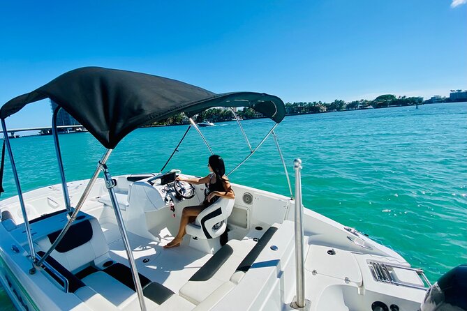 Fun Boat Rental With Captain in Miami Beach - up to 6 People - Cancellation Policy