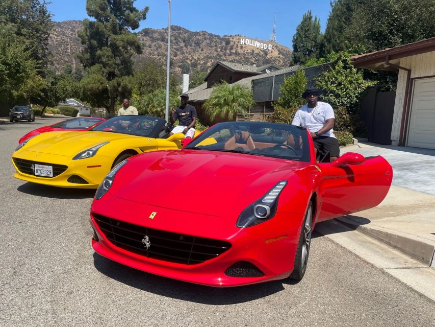 Hollywood Sign 30 Min Ferrari Driving Tour - Booking Information