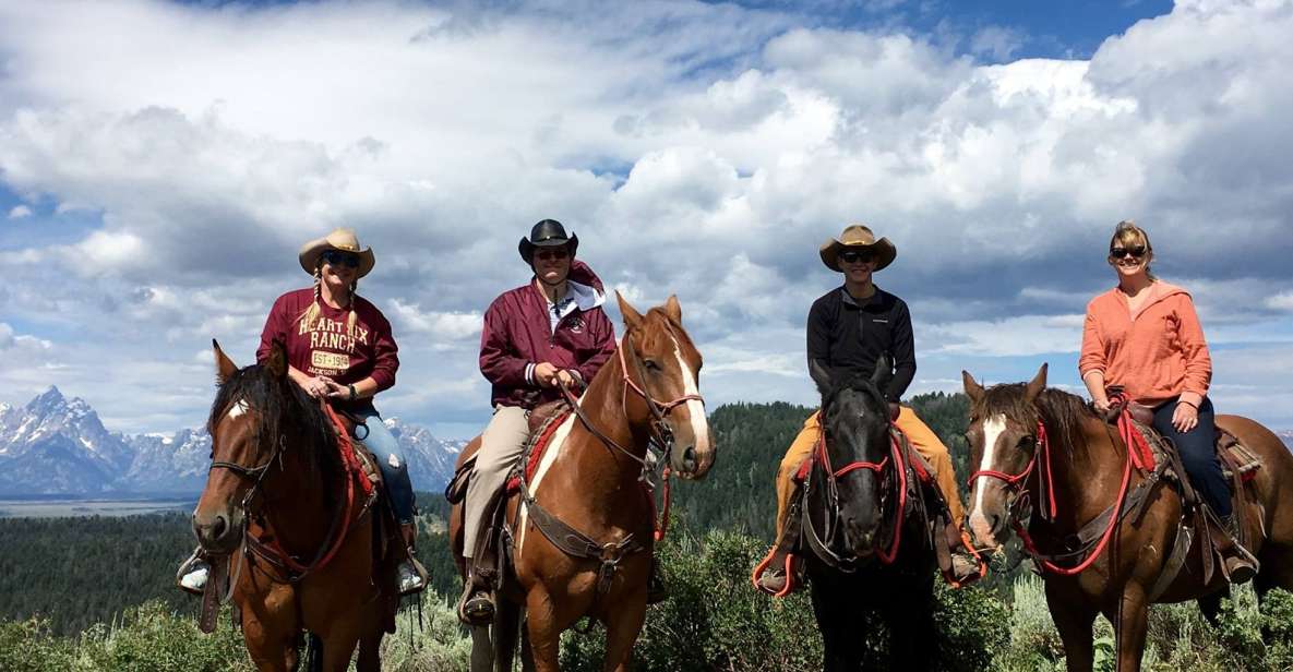 Jackson Hole: Bridger-Teton National Forest Horseback Ride - Group Size