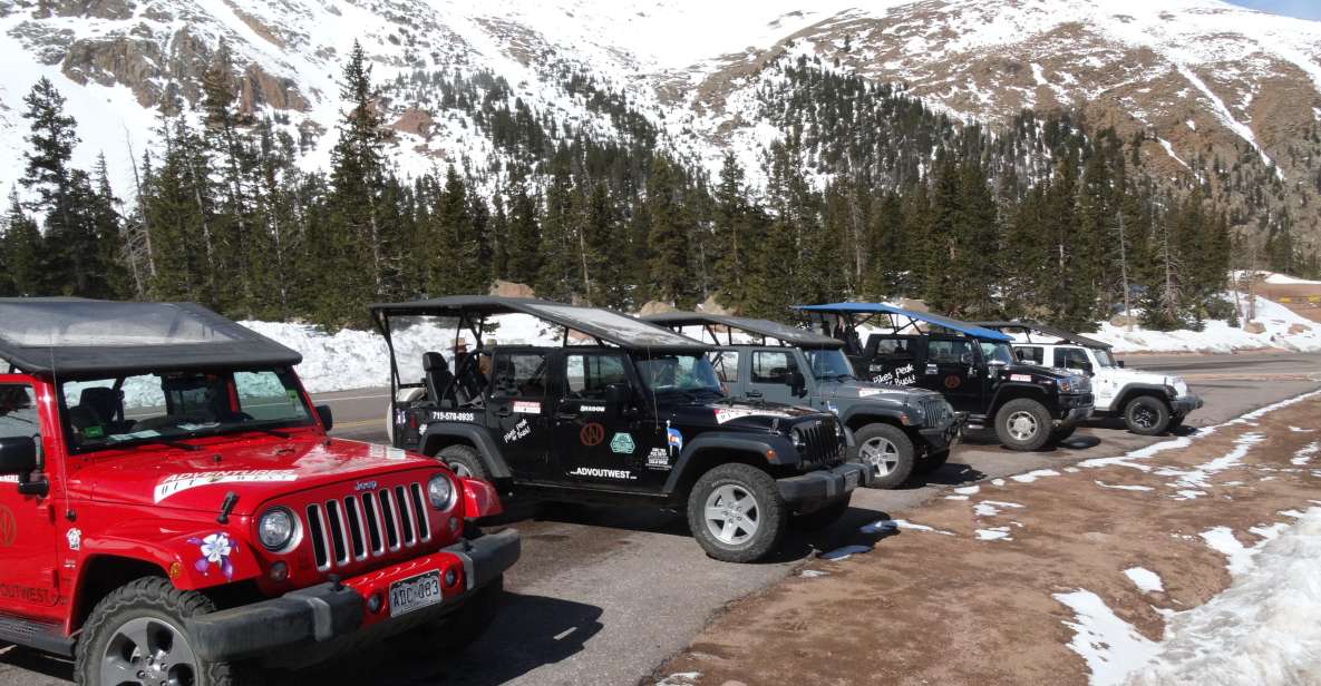 Jeep Tour - Pikes Peak or Bust - Tour Inclusions