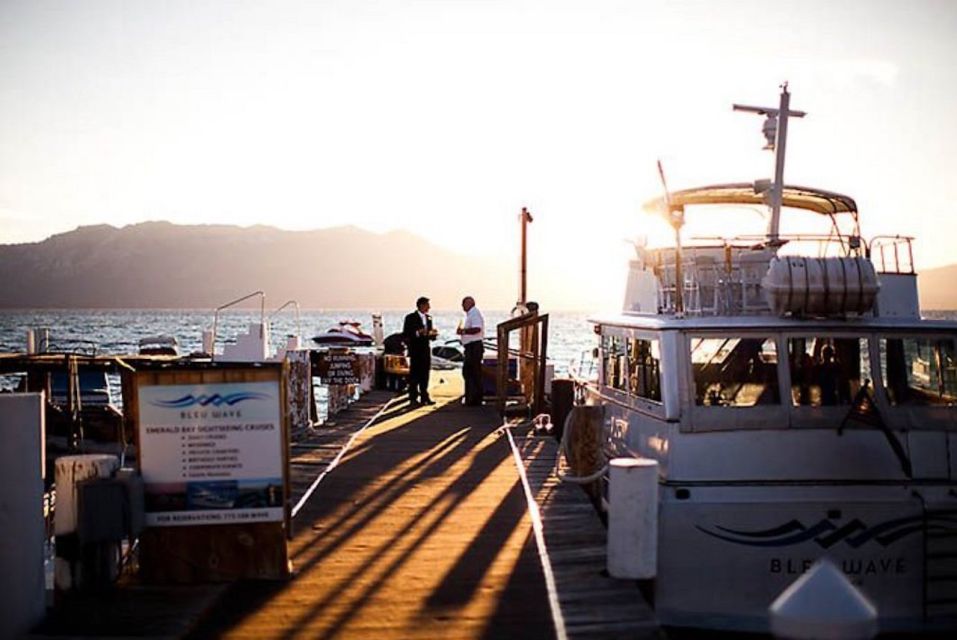 Lake Tahoe: Scenic Sunset Cruise With Drinks and Snacks - Additional Details