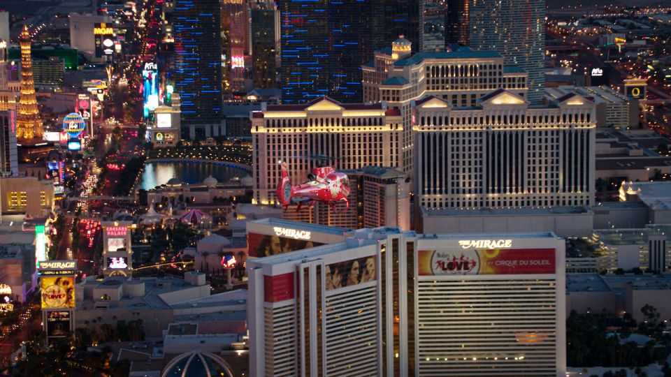 Las Vegas: Night Helicopter Flight Over Las Vegas Strip - Customer Information