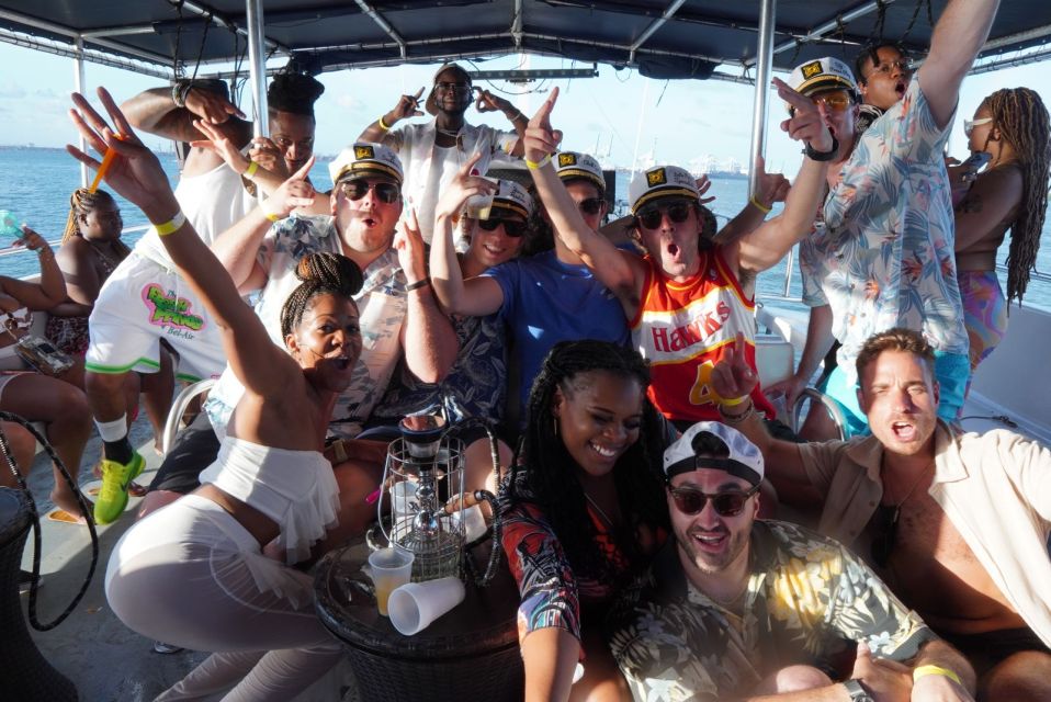 Miami: Boat Party With Live DJ, Unlimited Drinks, and Food - Inclusions