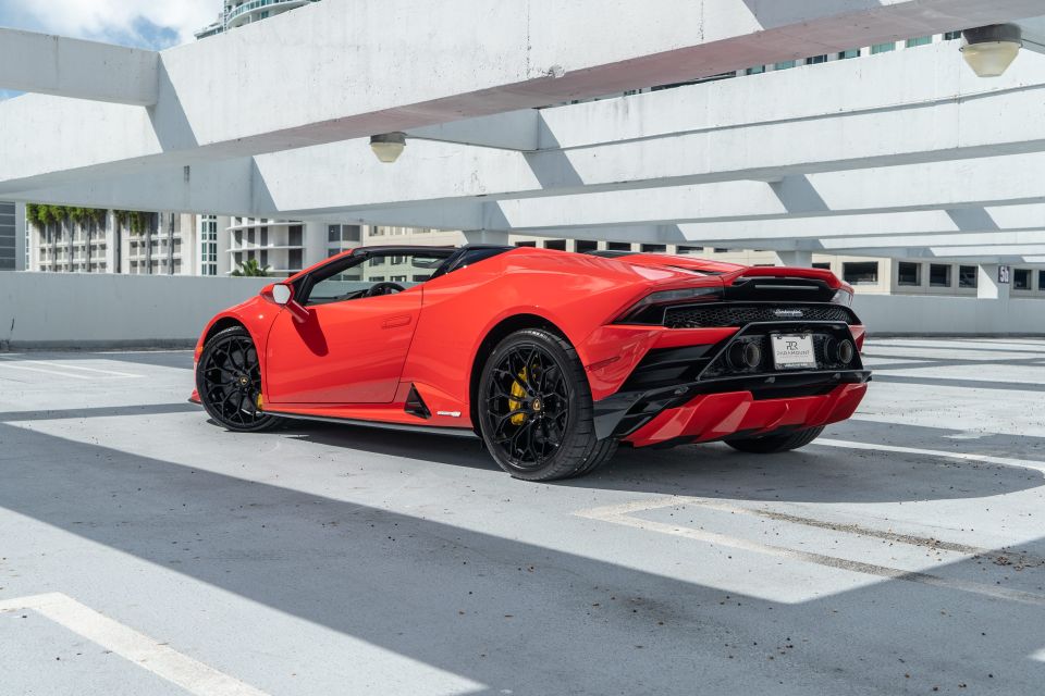 Miami: Lamborghini Huracan EVO Spyder Supercar Tour - Full Description