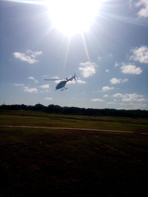 Montserrat Volcano Helicopter Tour - Departure