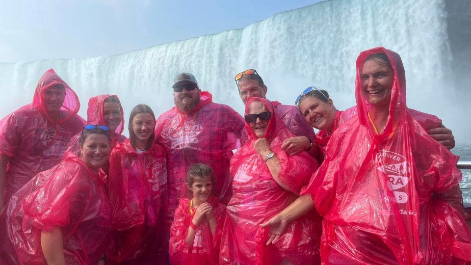 Niagara Falls: First Behind the Falls Tour & Boat Cruise - Meeting Point and Important Information