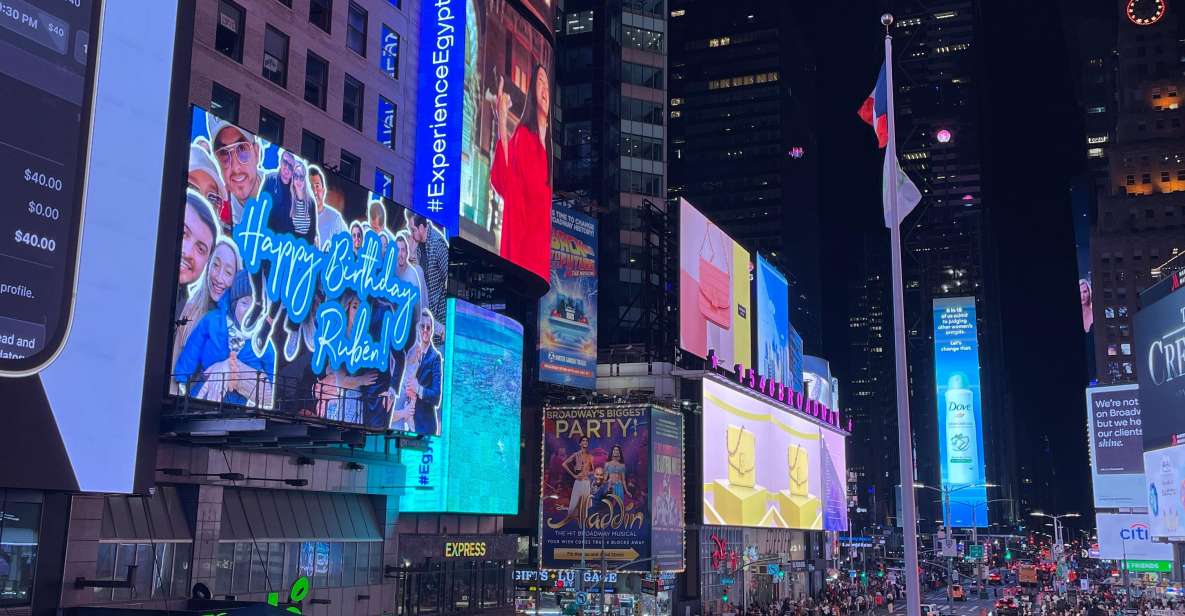 NYC: Times Square Video Experience - Common questions