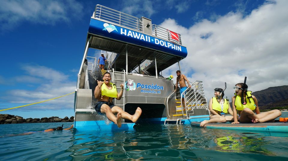 Oahu: Dolphin Watch, Turtle Snorkel, Waterslide Activities, - Important Logistics Information