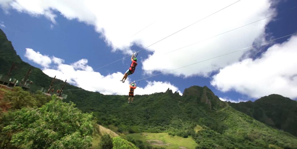 Oahu: Kualoa Jurassic Valley Zipline Tour - Ticket Information