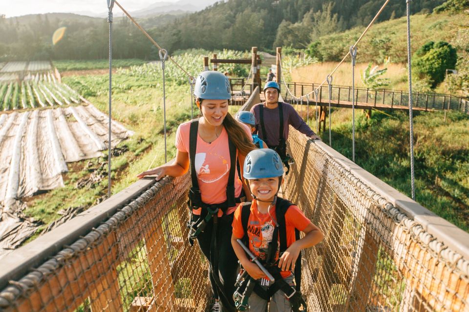 Oahu: North Shore Zip Line Adventure With Farm Tour - Booking Information