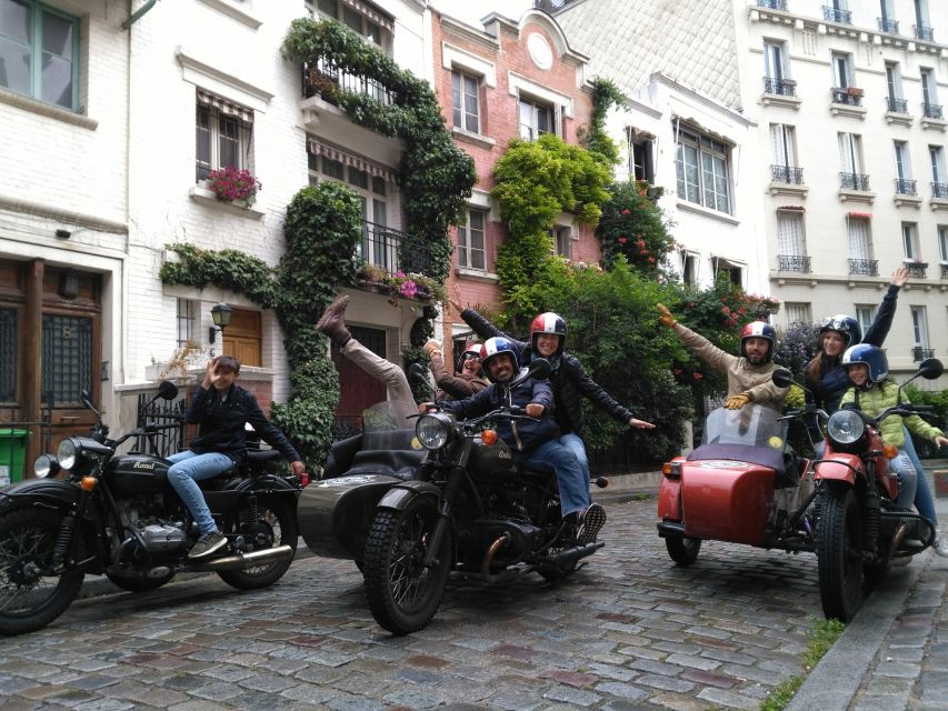 Paris & Versailles Private & Premium Bespoke Tour on Sidecar - Tour Exclusions