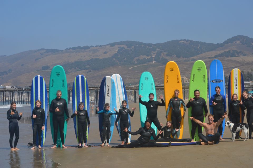 Pismo Beach: Surf Lessons With Instructor - Meeting Point Details