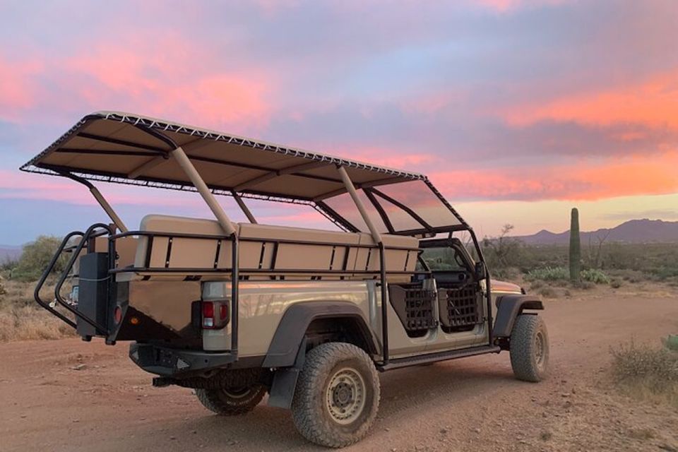 Sonoran Desert: Sunset Jeep Tour With Tonto National Forest - Common questions