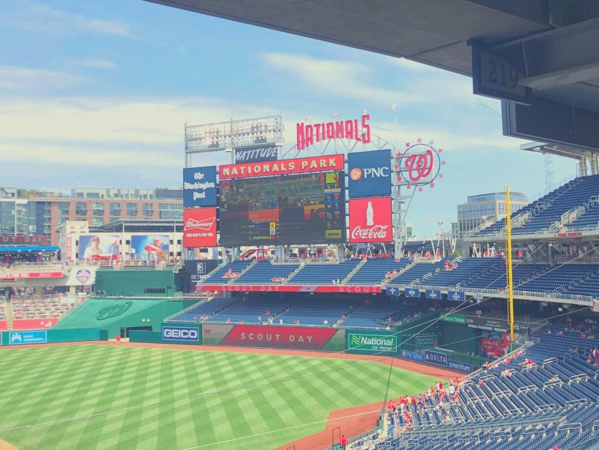 Washington D.C.: Washington Nationals Baseball Game Ticket - Important Information