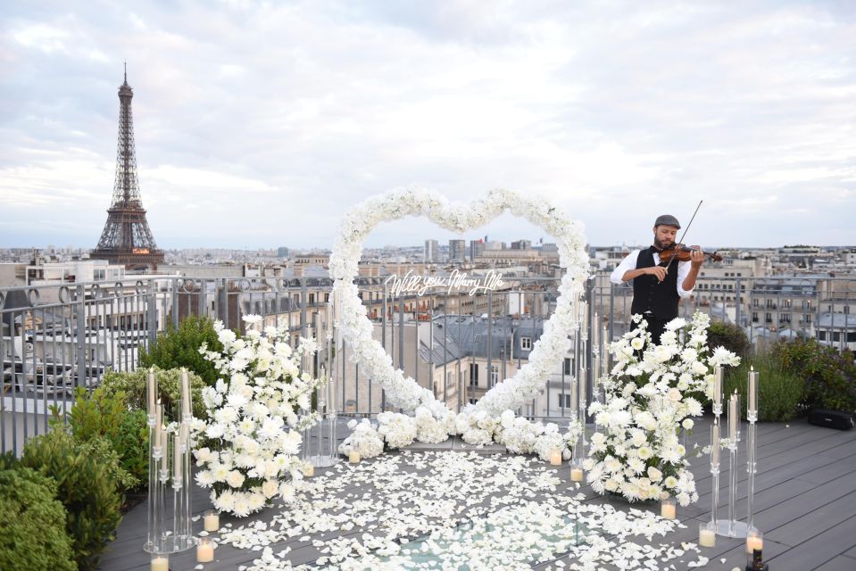 Wedding Proposal on a Parisian Rooftop With 360° View - Essential Booking and Contact Details