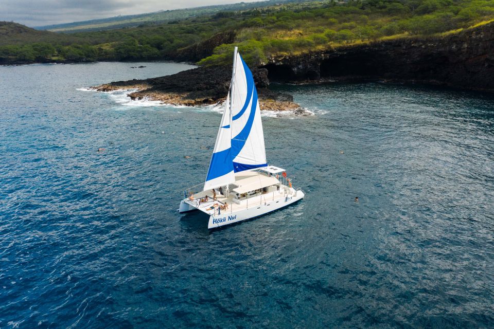 Big Island: Morning Snorkel Sail to Captain Cook's Monument - Live Tour Guide