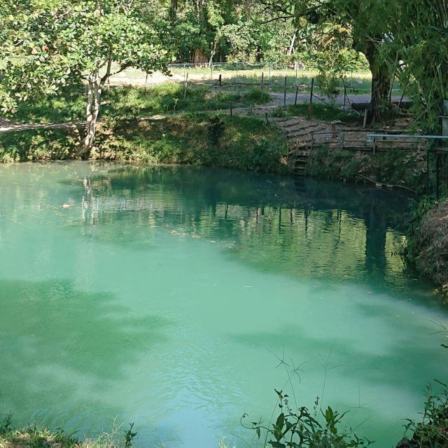 Blue Hole, Horseback Riding and Bamboo Rafting Private Tour - Inclusions