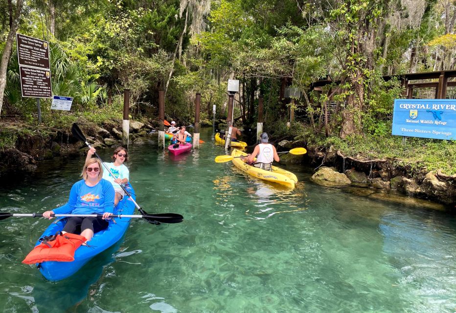 Crystal River: Three Sisters Springs Guided Kayak Tour - Customer Reviews