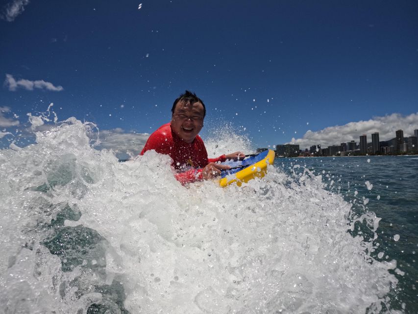 Family Bodyboarding: 1 Parent, 1 Child Under 13, and Others - Common questions