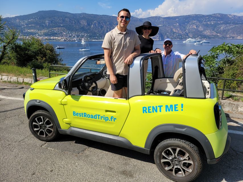 From Nice: Monaco & Eze Guided Tour in Electric Convertible - Important Info