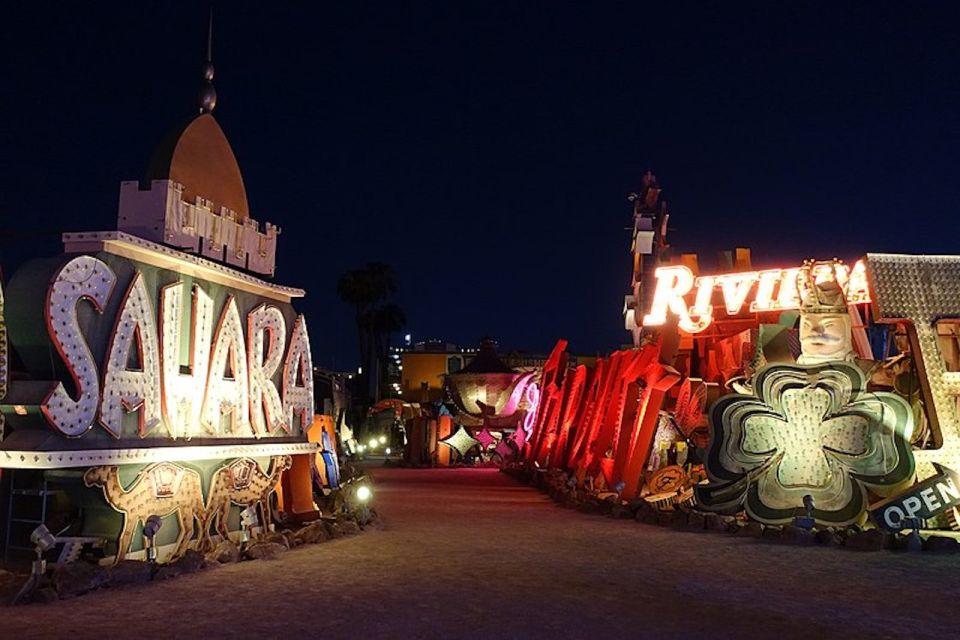 Las Vegas: Night Helicopter Flight and Neon Museum Tour - Review Summary