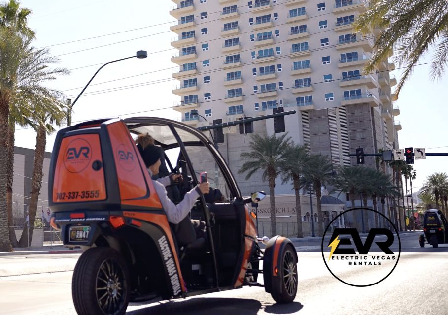 Las Vegas: Self-Drive Strip Tour in an Electric EVR Car - Additional Information