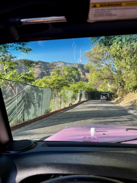 Los Angeles: Private Hollywood Sign Tour by Open Pink Jeep - Tour Overview