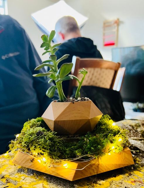 Magnetic Floating Terrarium Workshop - Workshop Highlights