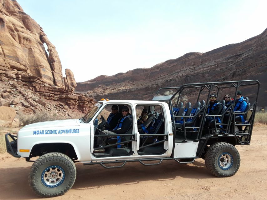 Moab: 3-Hour Scenic 4x4 Off-Road Adventure - Additional Information