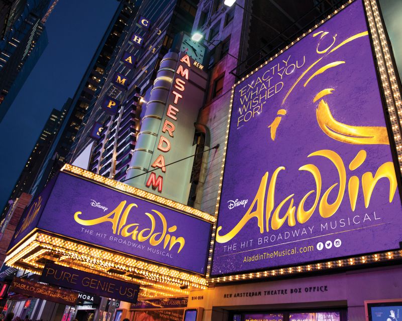 NYC: Aladdin on Broadway Tickets - Ticket Information