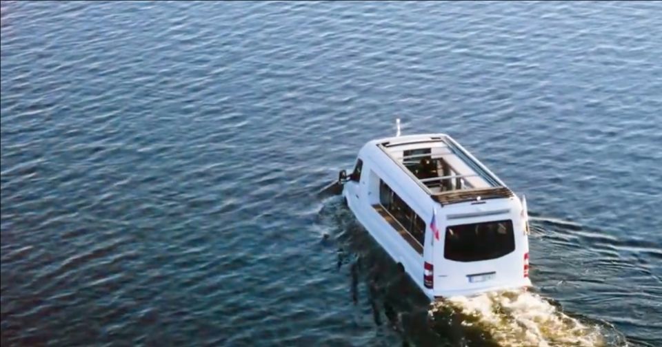 Paris: Amphibious Minibus From Versailles Boat and Road Tour - Important Information