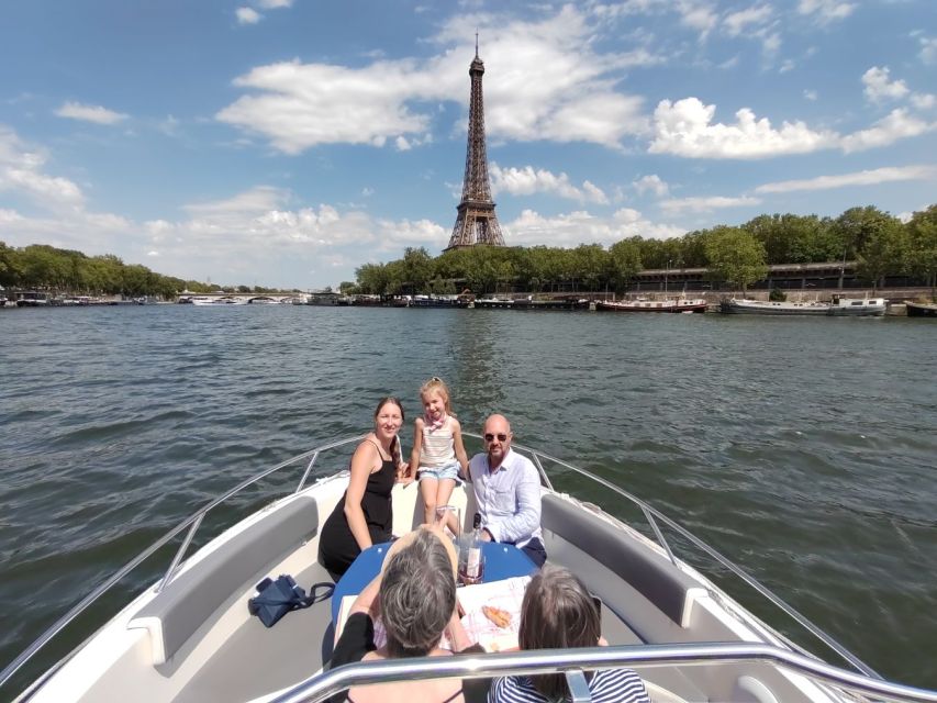 Paris Private Boat Seine River Start Near Eiffel Tower - Pricing and Duration
