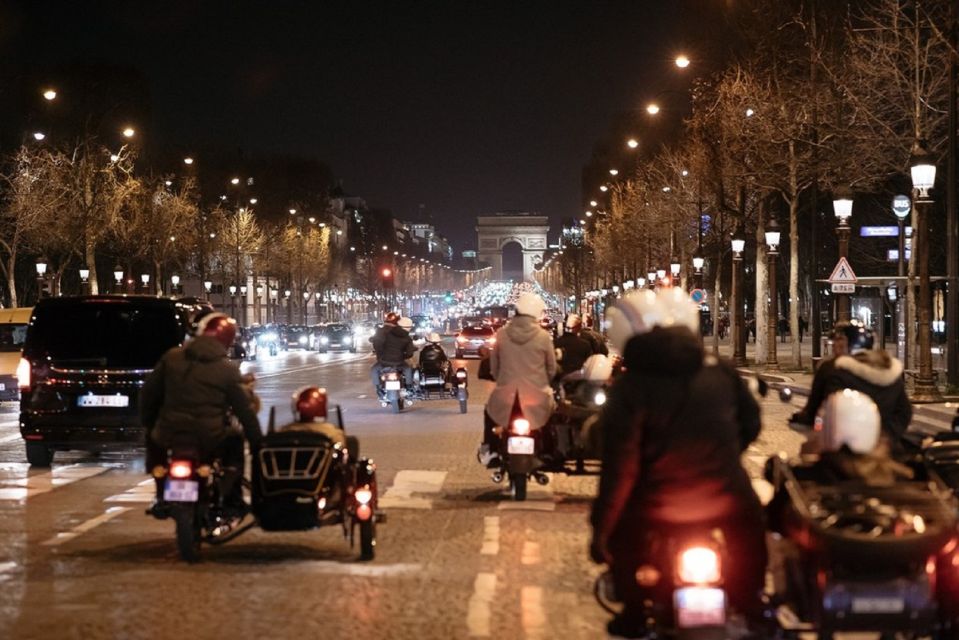 Paris: Romantic Sidecar Tour by Night With Champagne - Sum Up