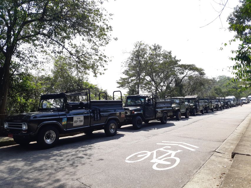 Rio: Jeep Tour With Tijuca Rain Forest and Santa Teresa - Logistics and Inclusions