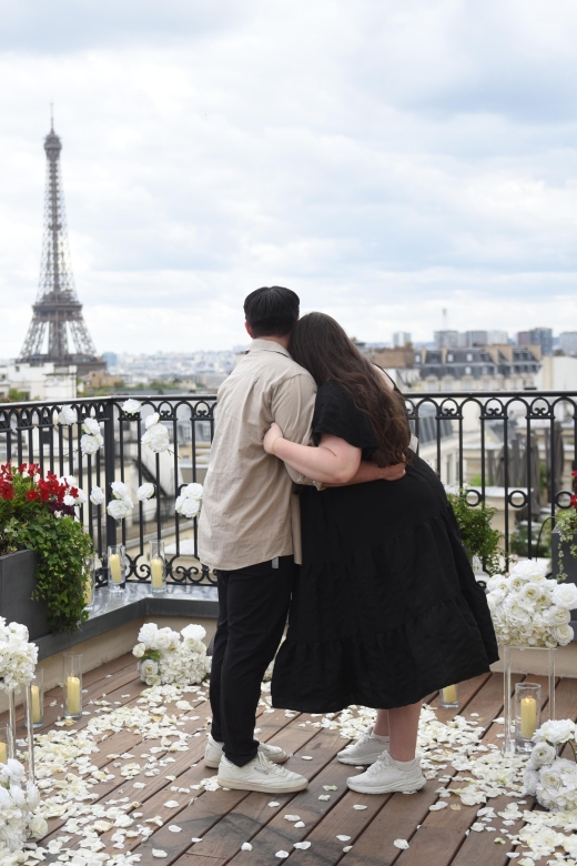 Romantic Proposal on an Eiffel View Palace Terrace - Reservation Process and Flexibility Offered