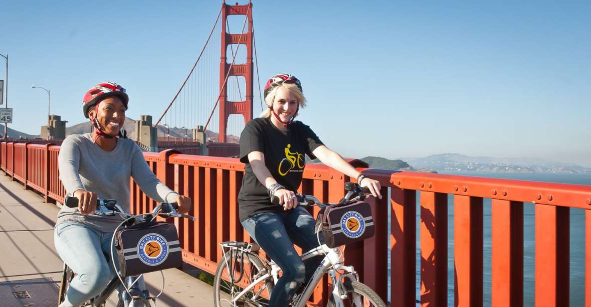San Francisco: Golden Gate Bike Tour and Alcatraz Ticket - Common questions